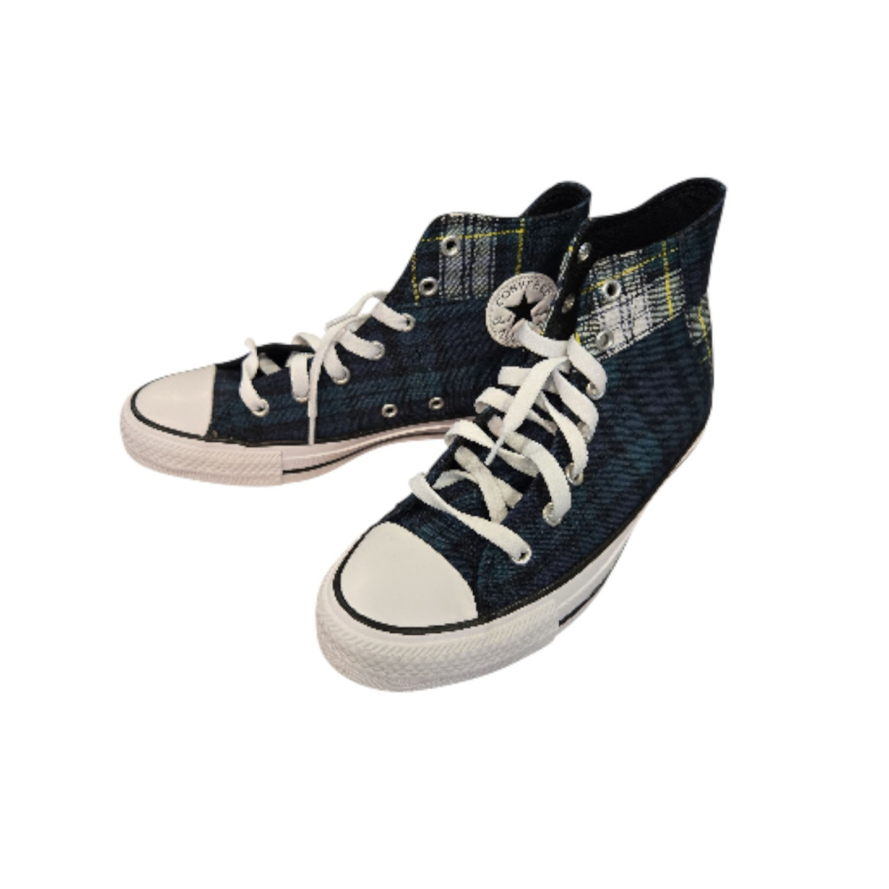 Converse Chuck Taylor Size 5 Youth Dragon Scale/navy/white Hi Top A09325F (Shelf - Picture 2 of 7
